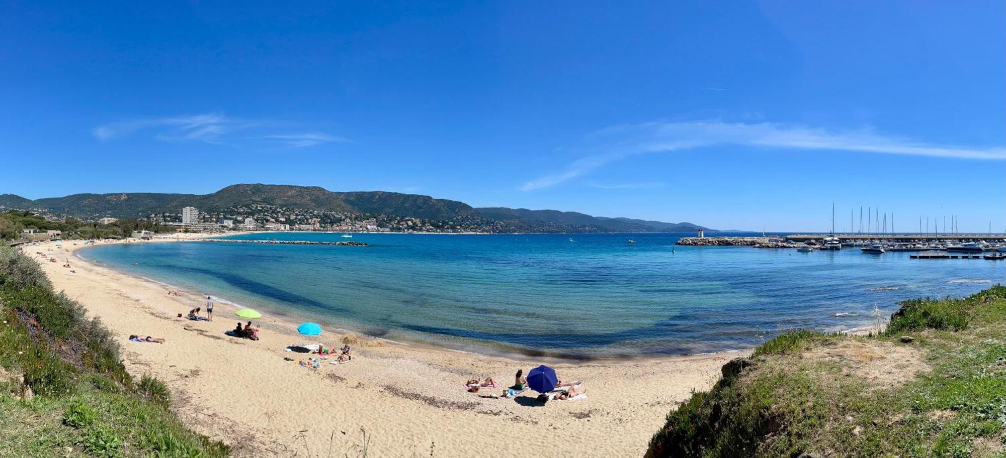 T3 A 300M Plage Avec Piscine Tennis Le Lavandou Exterior foto